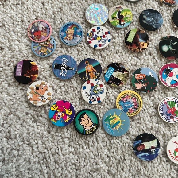 Colorful Collectible Pogs Set - Picture 2 of 3